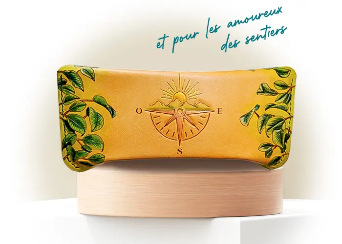 Etui à lunettes randonnées